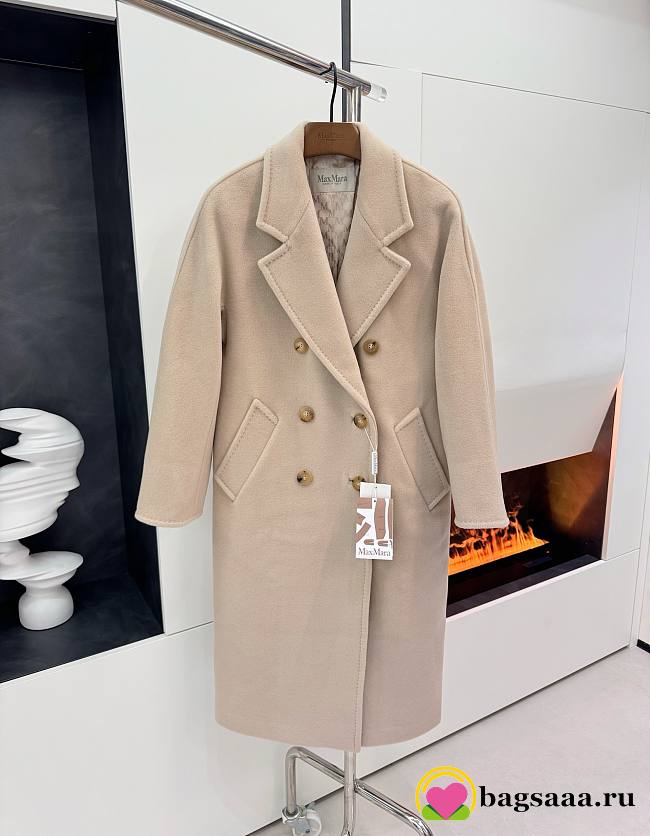 Bagsaaaa Max Mara Wool Coat Beige - 1