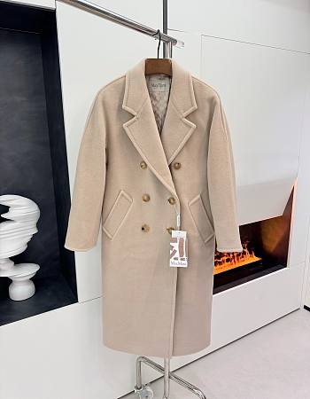 Bagsaaaa Max Mara Wool Coat Beige