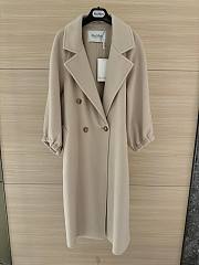 Bagsaaa Max Mara Zaffo cashmere double breasted long coat beige - 1