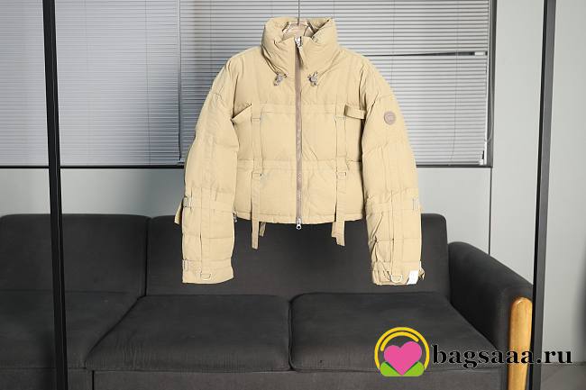 Bagsaaa Canada Goose Women's Natural Tan Rokh Edition Down Jacket Beige - 1