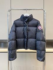 Bagsaaa Canada Goose Cypress Cropped Puffer Black - 1