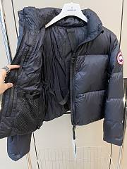 Bagsaaa Canada Goose Cypress Cropped Puffer Black - 2