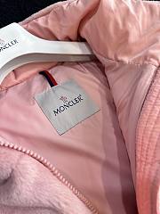 Bagsaaa Moncler Arques Teddy Down Gilet Pink - 4