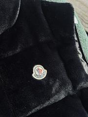 Bagsaaa Moncler Arques Teddy Down Gilet Black - 2