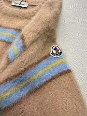 Bagsaaa Moncler Striped Alpaca Blend Jumper - 4