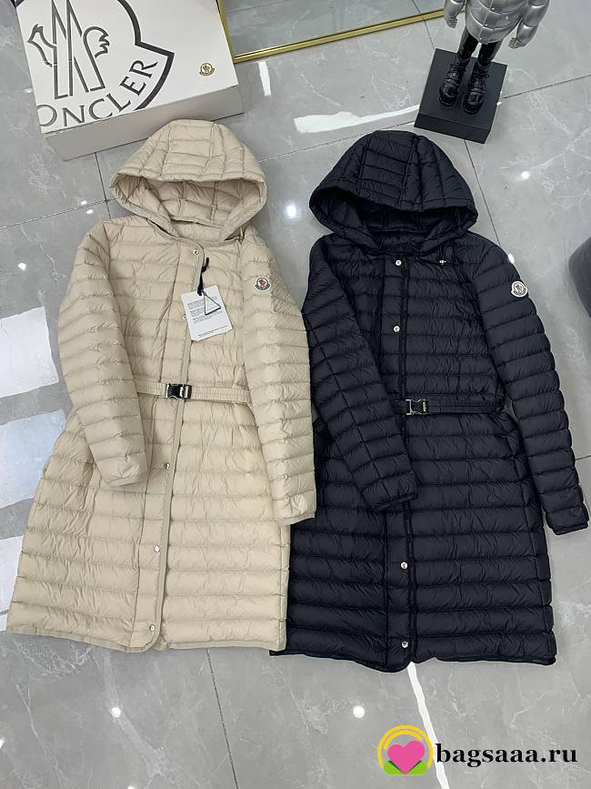 Bagsaaa Moncler Oredonne Hooded Long Down Jacket - 1