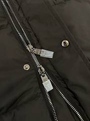 Bagsaaa D&G Nylon Down Jacket With Hood And Branded Tag Black - 2