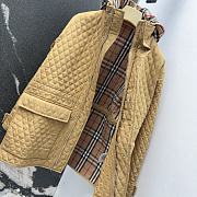 Bagsaaa Burberry Check Hood Quilted Nylon Jacket Beige - 2