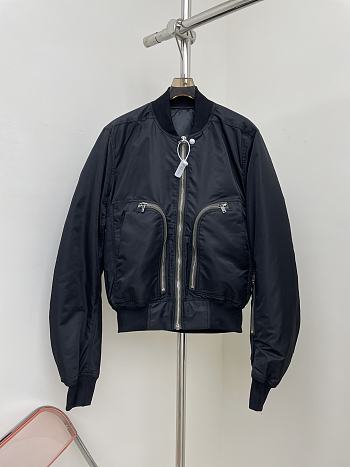 Bagsaaa Rick Owens Bauhaus Flight Jacket - Black