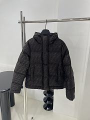 Bagsaaa Fendi Down jacket Black FF nylon down jacket - 1