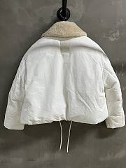 Bagsaaa Loewe Puffer jacket in technical cotton blend ivory - 3