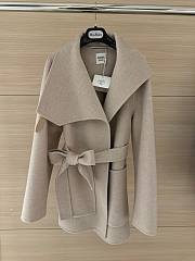 Bagsaaa Hermes Cashmere coat beige - 1