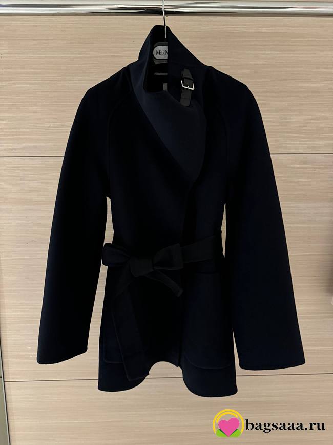 Bagsaaa Hermes Cashmere coat black - 1