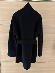 Bagsaaa Hermes Cashmere coat black - 4