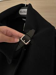 Bagsaaa Hermes Cashmere long coat black - 4