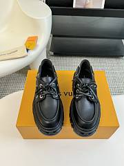 Bagsaaa Louis Vuitton LV Record Boat Shoe Black - 2