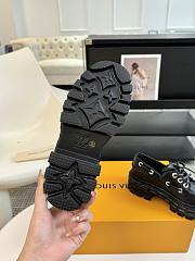 Bagsaaa Louis Vuitton LV Record Boat Shoe Black - 3