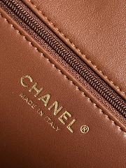 Bagsaaa Chanel Flap Bag Shearling Brown AS5149 - 16 × 23.5 × 7.5 cm - 4