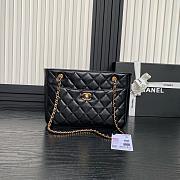 Bagsaaa Chanel Small Shopping Bag Black AS5215 - 19x28x9 cm - 1