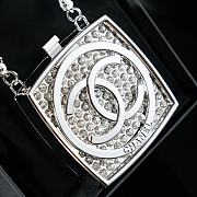 Bagsaaa Chanel Long Necklace Silver ABE842 - 6.5x7.2x2.4 cm - 4