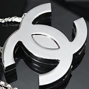 Bagsaaa Chanel Long Necklace Silver ABE814 - 4