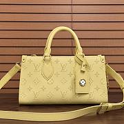 Bagsaaa Louis Vuitton M11273 OnTheGo East West Yellow - 25 x 13 x 10 cm - 1