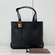 Bagsaaa Louis Vuitton M25341 Low Key Cabas MM Black - 47x30x14cm - 1