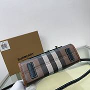 Bagsaaa Burberry Mini Freya Tote Dark Brown - 23 x 8 x 19cm - 3