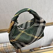 Bagsaaa Burberry Mini Peg Duffle Bag Green - 21.5 x 10.5 x 23cm - 2