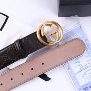 Bagsaaa Gucci Brown Belt & Gold 4cm - 2