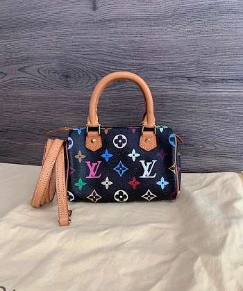 Bagsaaa Louis Vuitton Mini Speedy Monogram Multicolor