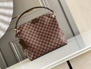 Bagsaaa Louis Vuitton N44044 Graceful PM Damier Ebene - 35 x 30 x 11cm