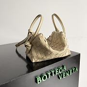 Bagsaaa Bottega Veneta Top Handle Loop 796615 Beige - 13x21x13cm - 2