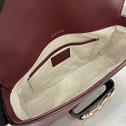 Bagsaaa Gucci Horsebit 1955 mini shoulder bag 815205 Red - 20 x 14.5 x 5 cm - 2