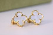 Bagsaaa Van Cleef & Arpels Vintage Alhambra earrings gold - 4