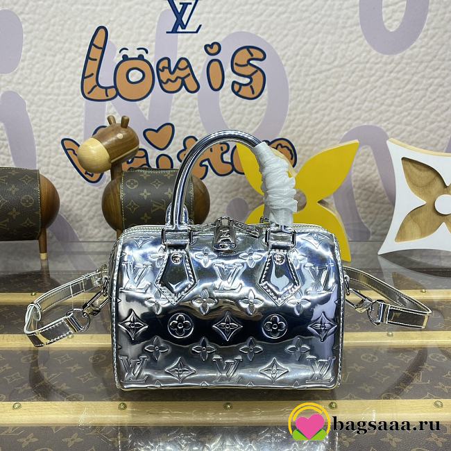 Bagsaaa Louis Vuitton M11987 Speedy Bandoulière 20 Silver - 13.5 x 12 x 20.5 cm - 1