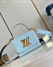 Bagsaaa Louis Vuitton M25362 Twist PM Washed Blue - 15 x 9 x 19 cm - 1