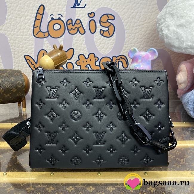 Bagsaaa Louis Vuitton M11370 Coussin PM All Black - 20 x 12 x 26 cm - 1