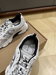 Bagsaaa Dior Chrono Sneaker Mesh with White and Black Leather-Effect Panels - 3