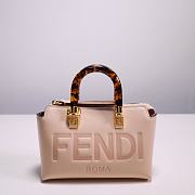 Bagsaaa Fendi By The Way Mini Cuir Rose - 17*18*8cm - 1