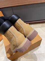 Bagsaaa LV x Timberland 6-In Ankle Boot Beige Monogram-embossed waterproof - 2