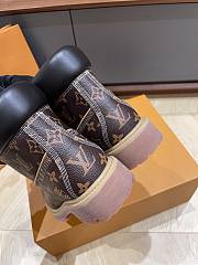 Bagsaaa Louis Vuitton LV x Timberland 6-In High End Ankle Boot Monogram - 2