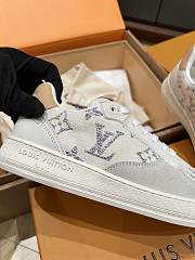 Bagsaaa Louis Vuitton Stadium Sneaker Monogram-pattern tweed - 3