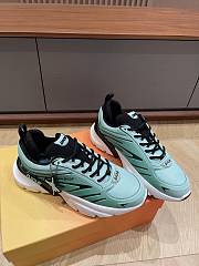 Bagsaaa Dior And Lewis Hamilton B44 Blade Sneaker Gradient Green - 1