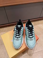 Bagsaaa Dior And Lewis Hamilton B44 Blade Sneaker Gradient Green - 4