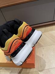 Bagsaaa Dior And Lewis Hamilton B44 Blade Sneaker Gradient Orange - 4