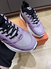 Bagsaaa Dior And Lewis Hamilton B44 Blade Sneaker Gradient Purple - 3