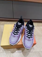 Bagsaaa Dior And Lewis Hamilton B44 Blade Sneaker Gradient Purple - 2