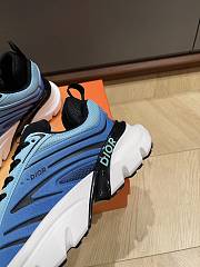 Bagsaaa Dior And Lewis Hamilton B44 Blade Sneaker Gradient Blue - 4