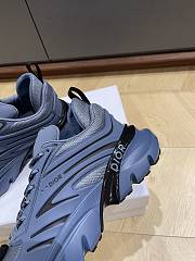 Bagsaaa Dior B44 Blade Sneaker Blue Technical Mesh and Technical Fabric - 2